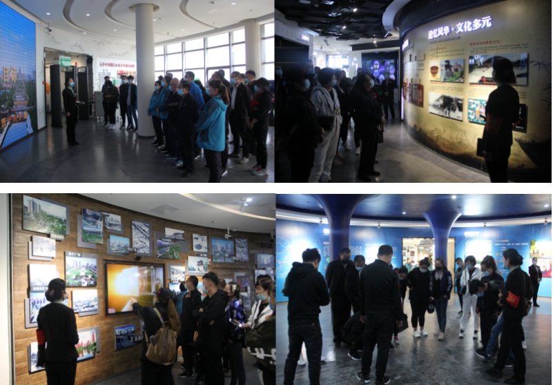 三建公司、現(xiàn)代物流公司黨支部聯(lián)合開展“參觀愛國教育基地，弘揚愛國主義精神”活動